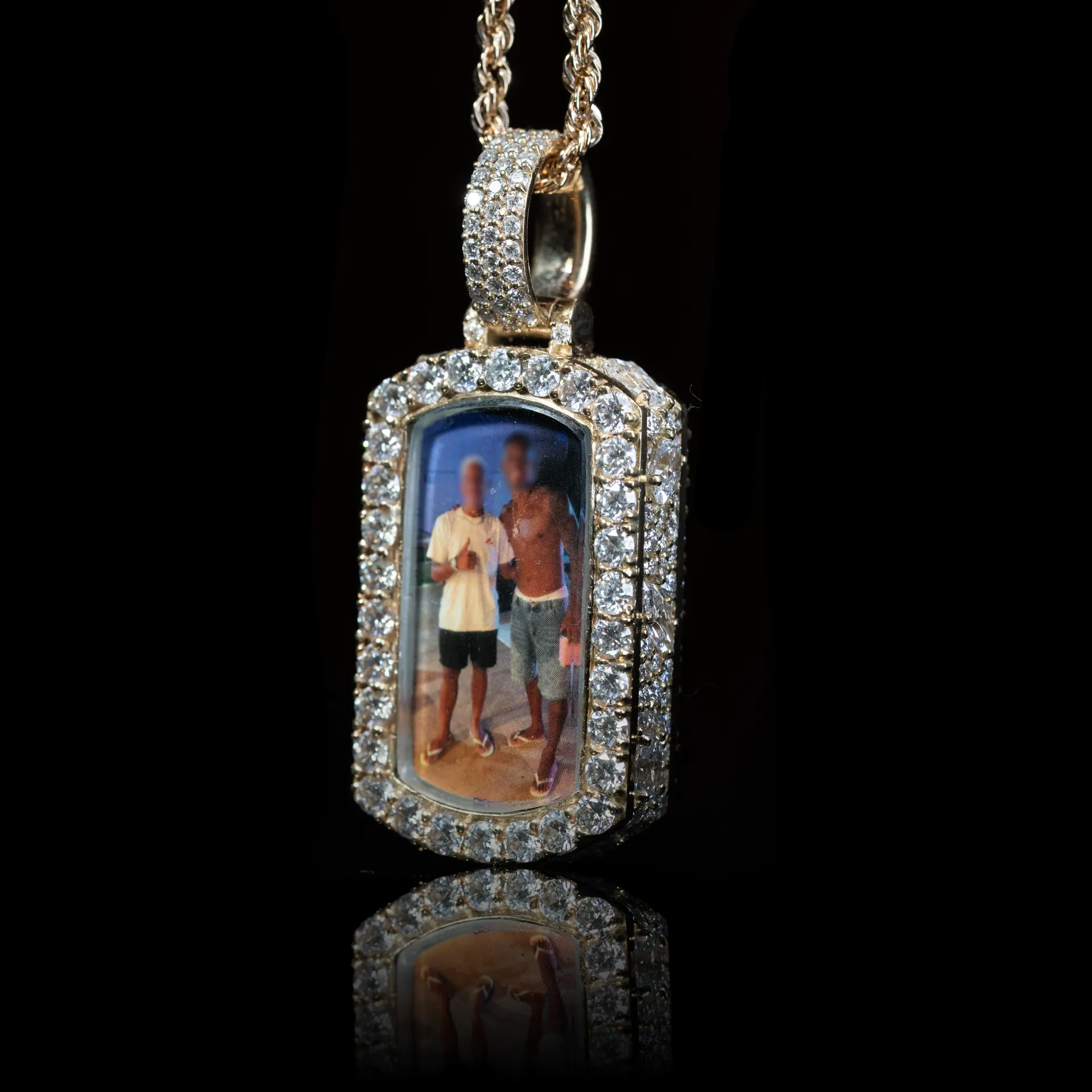 Pingente Foto 2 Versos